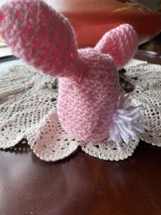 Pinky the bunny