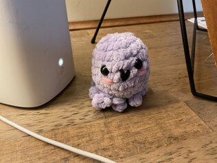 Lavender the octopus