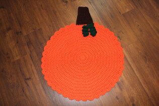Pumpkin Rug