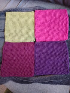 Granny square blanket