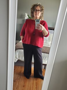 Lipstick Red Brunch Anyone Sweater