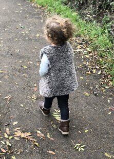 Faux fur gilet