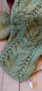 Blue Lace Delight Sweater