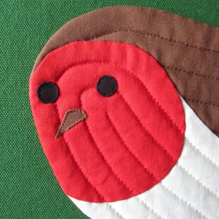 Robin Quilted Placemats, Coasters and Runner