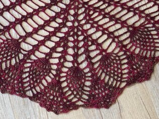 Pineapple Shawl