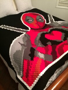 Deadpool Blanket