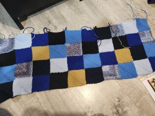 My blue memory blanket