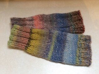 Paintbox Essential Knitted Wrist Warmers