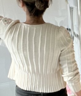 Retro style cardigan