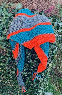 Mums diagonal scarf