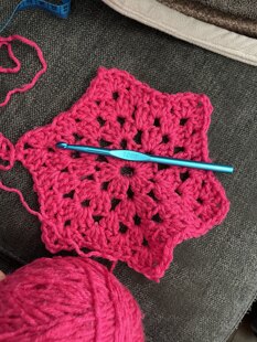 Granny Hexagon Cardigan