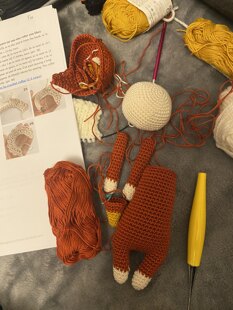 Fox crochet