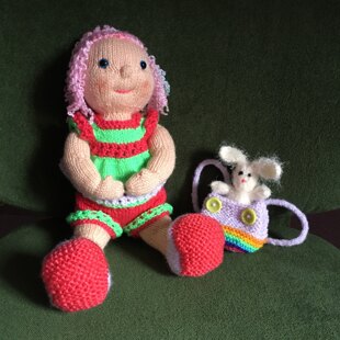 Doll with bunny