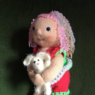 Doll with bunny