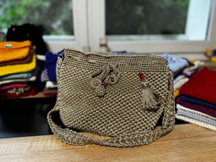 Handgemachte Häkeltaschen