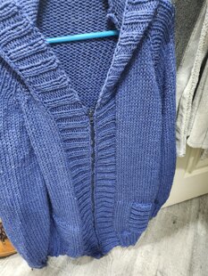 Dad's Saturday morning hoodie take 2 (In Blue)
