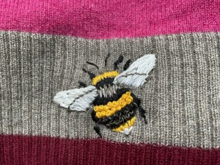 Elbow patches and darning a hole