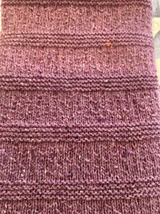 July 26. Charity knitting