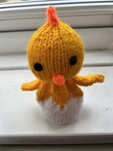 Chocolate Egg Cosies