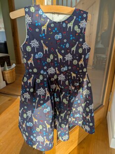 Two little girl's dresses