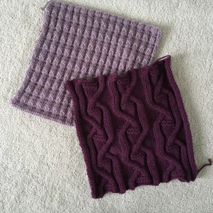 Patchwork throw