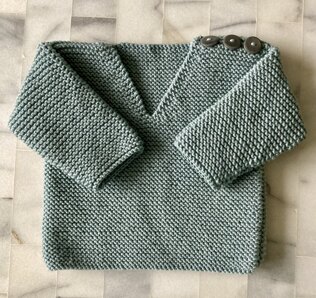 A cute little V neck sweater
