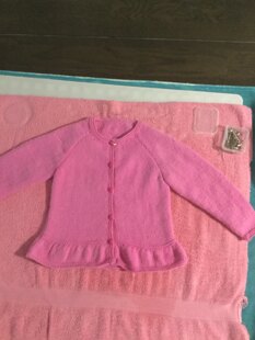 Cardigan for granddaughter