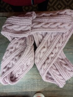 Cable Scarf