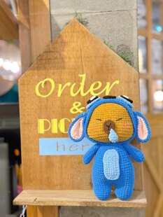Capybara stitch crochet pattern