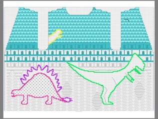Dinosaur cardigan
