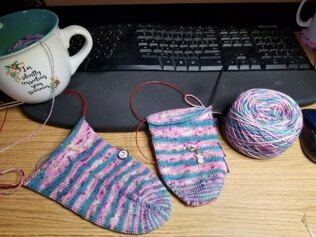 Emergency Cheesecake Socks
