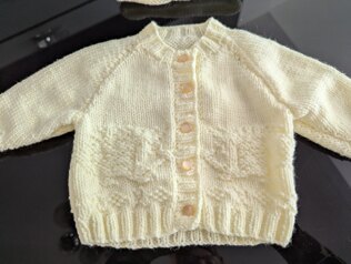 Woodland friends cardigan