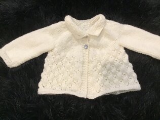 Baby knitting for Jess & Adam