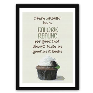 Calorie Refund - Counted Cross-stitch