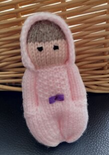 Izzy Doll no.10 in her Onesie