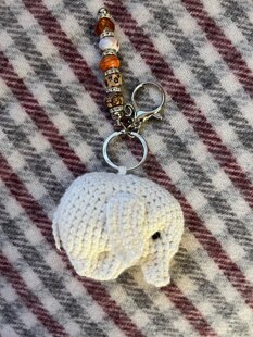 Elephant key chain
