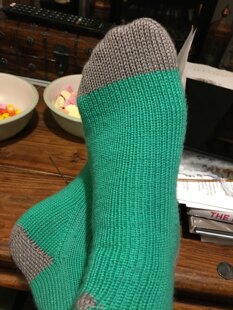 Lime Cordial Socks