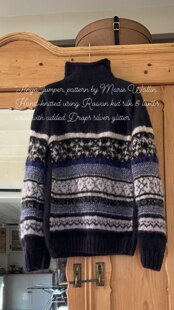 “Anya” Jumper, pattern by Marie Wallin