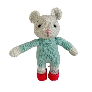 Hazel the Dormouse Toy in Winter Outfit