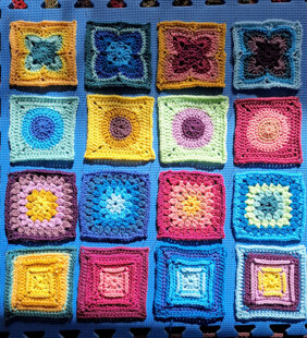 Granny I Shrank Your Squares CAL