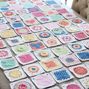 Rainbow Noodles blanket