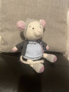 Polushkabunny Christmas mouse set
