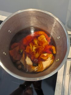 Vegetable dyeing