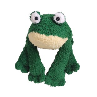 Big Cuddly Frog Cushion in Boucle Yarns
