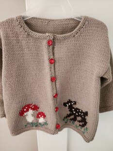 Cardigan for baby girl