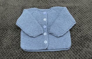 OG's blue cardi