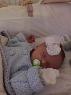 Henry's First Cardigans