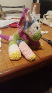 Evie's triceratops