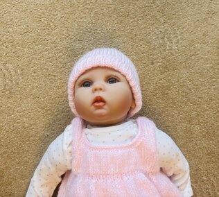 A Dress and Hat for Dolly ‘Annabel’