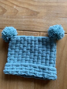 Baby jacket and hat